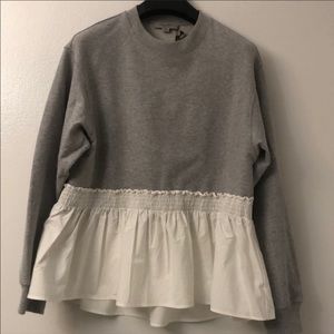 Top Grey Marl/Chalk  Allsaints